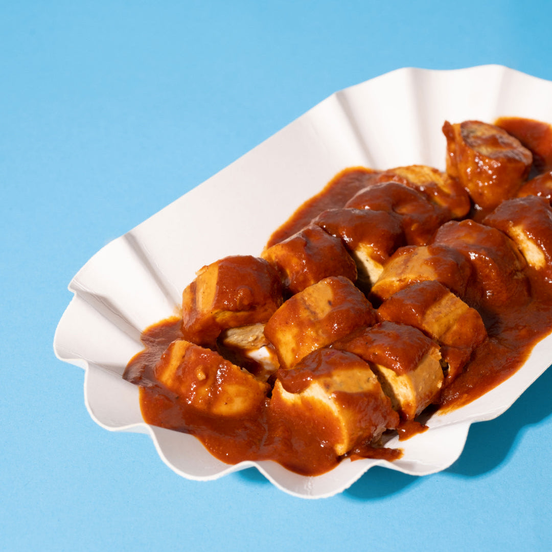 Keine Currywurst mit Soße