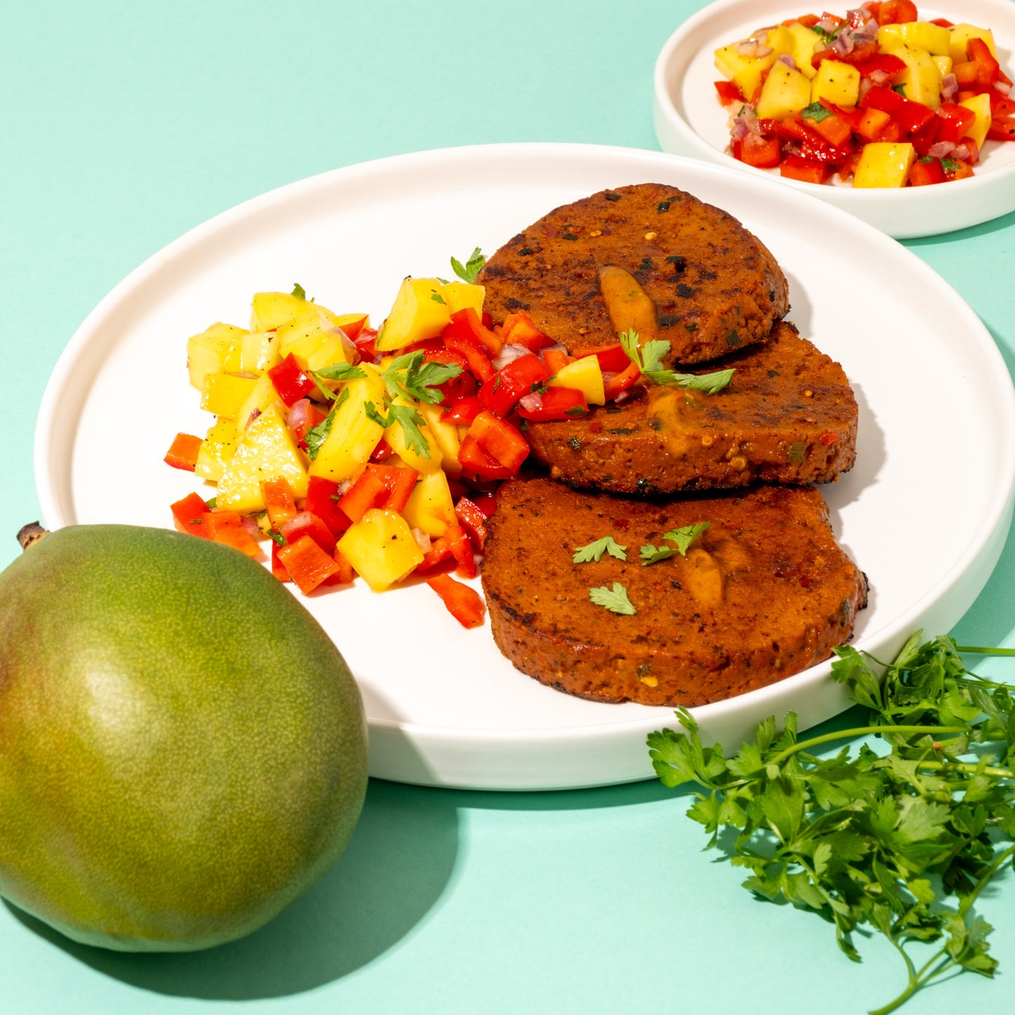 Kein Mango-Curry Steak - Seitan