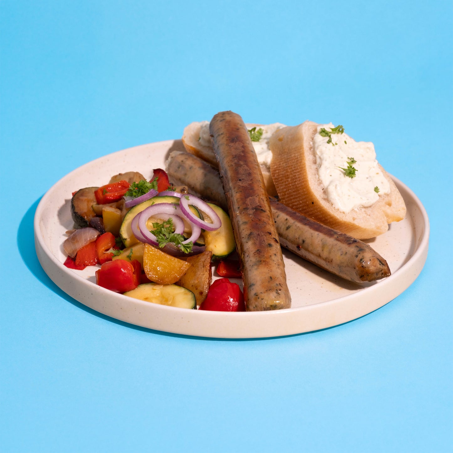 Keine Bärlauchbratwurst