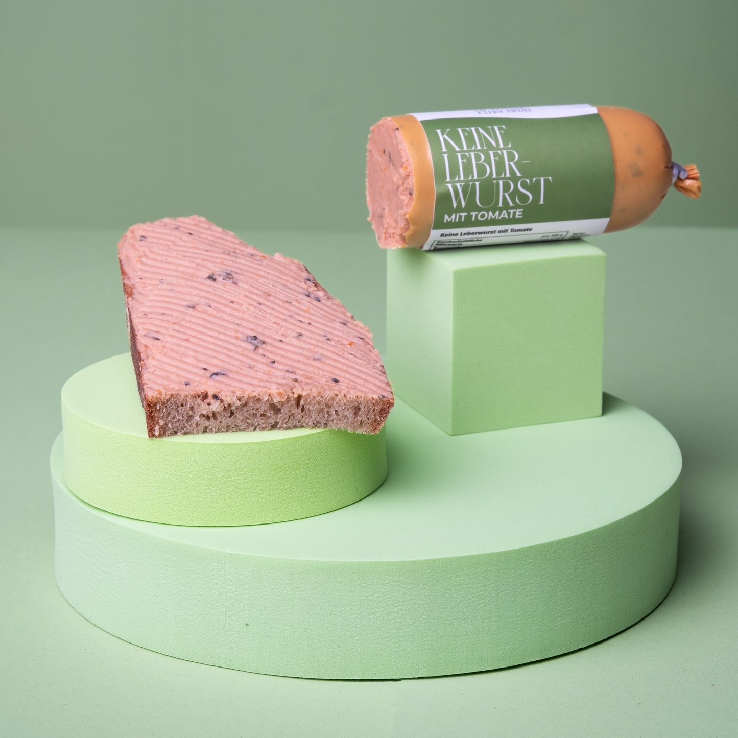 Vegane Leberwurst mit Tomate 120g