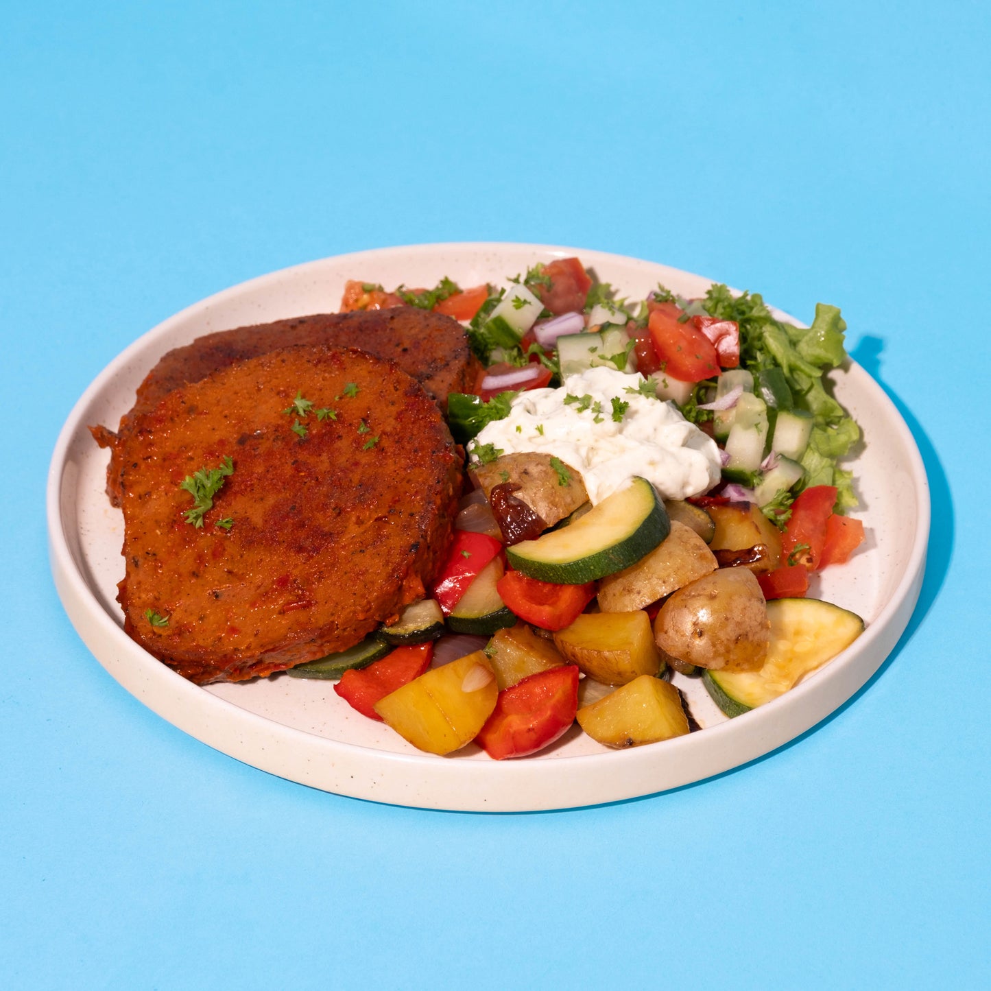Kein Paprika Steak - Seitan