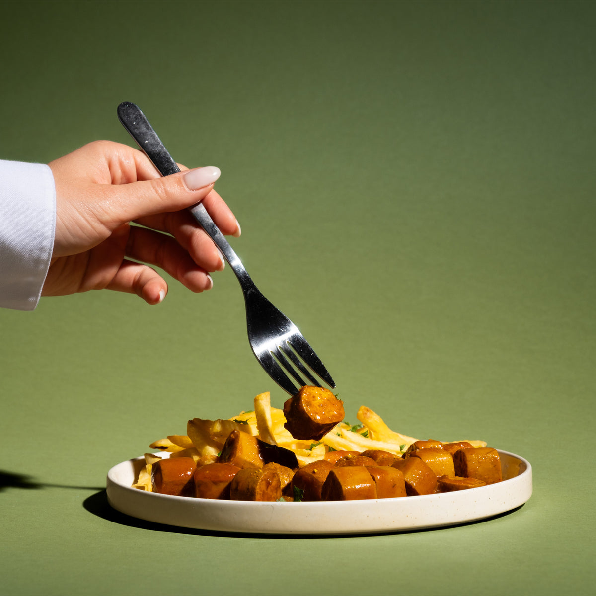 Keine Currywurst mit Soße - Produkt Bild
