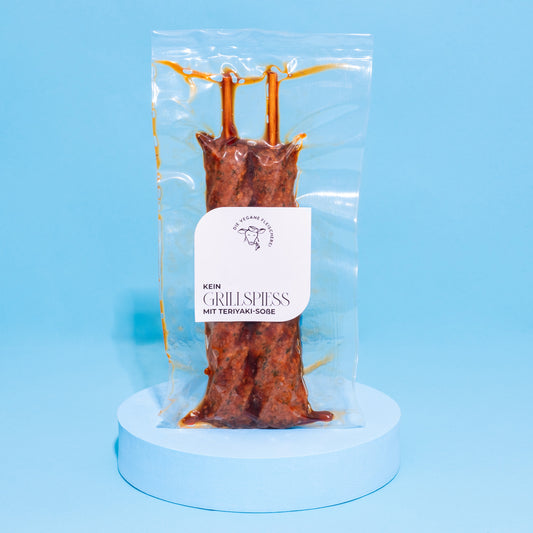 Kein Grillspieß mit Teriyaki-Soße