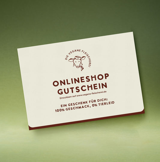 Onlineshop Geschenkgutschein