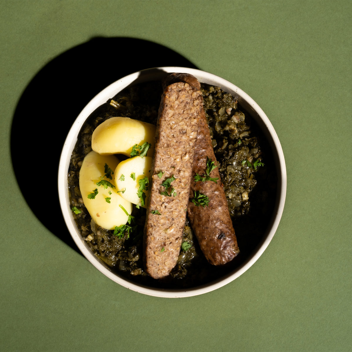 Grünkohl mit Pinkel