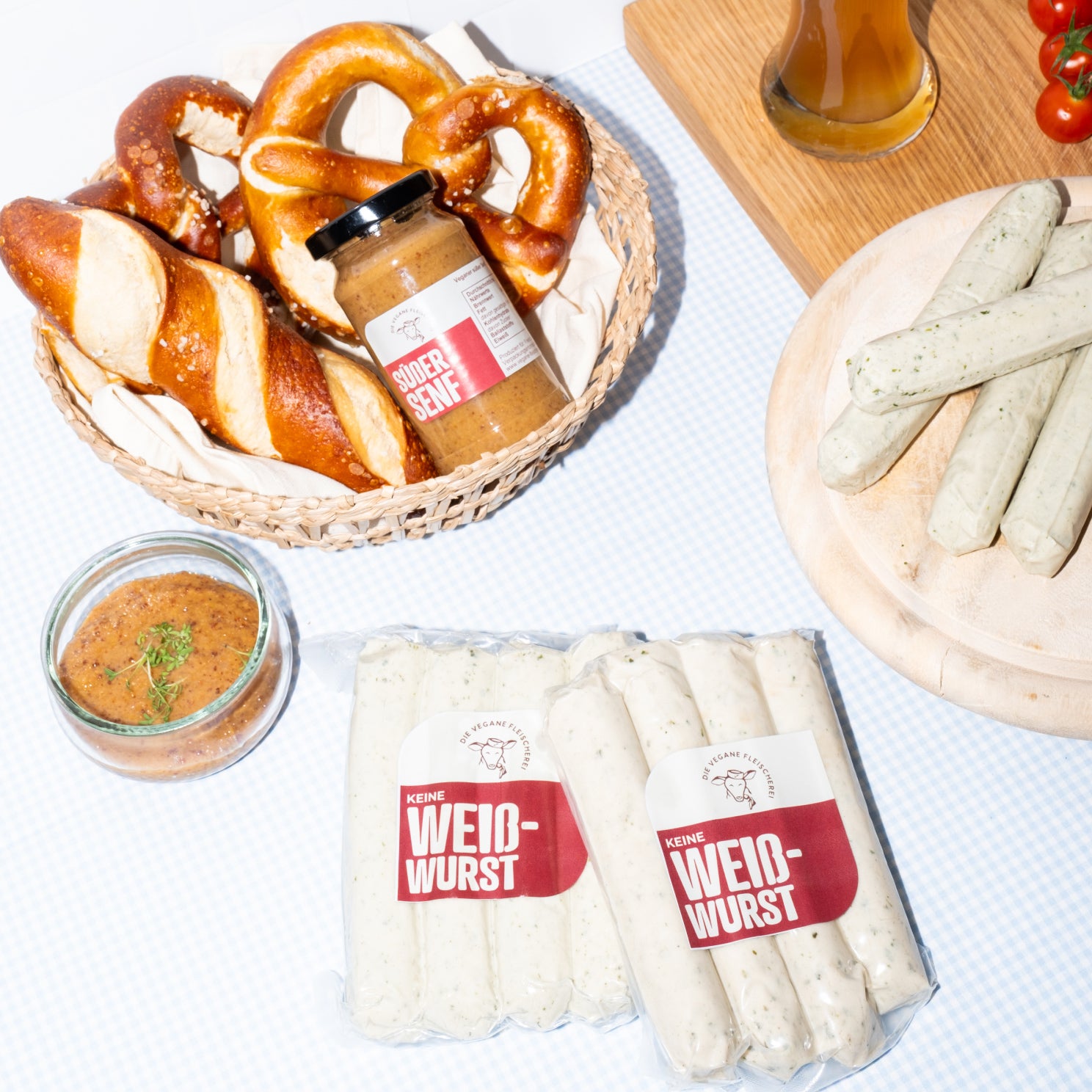 Weißwurst, Leberkäse & Co., komplett pflanzlich.