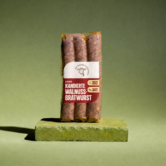 Keine kandierte Walnussbratwurst