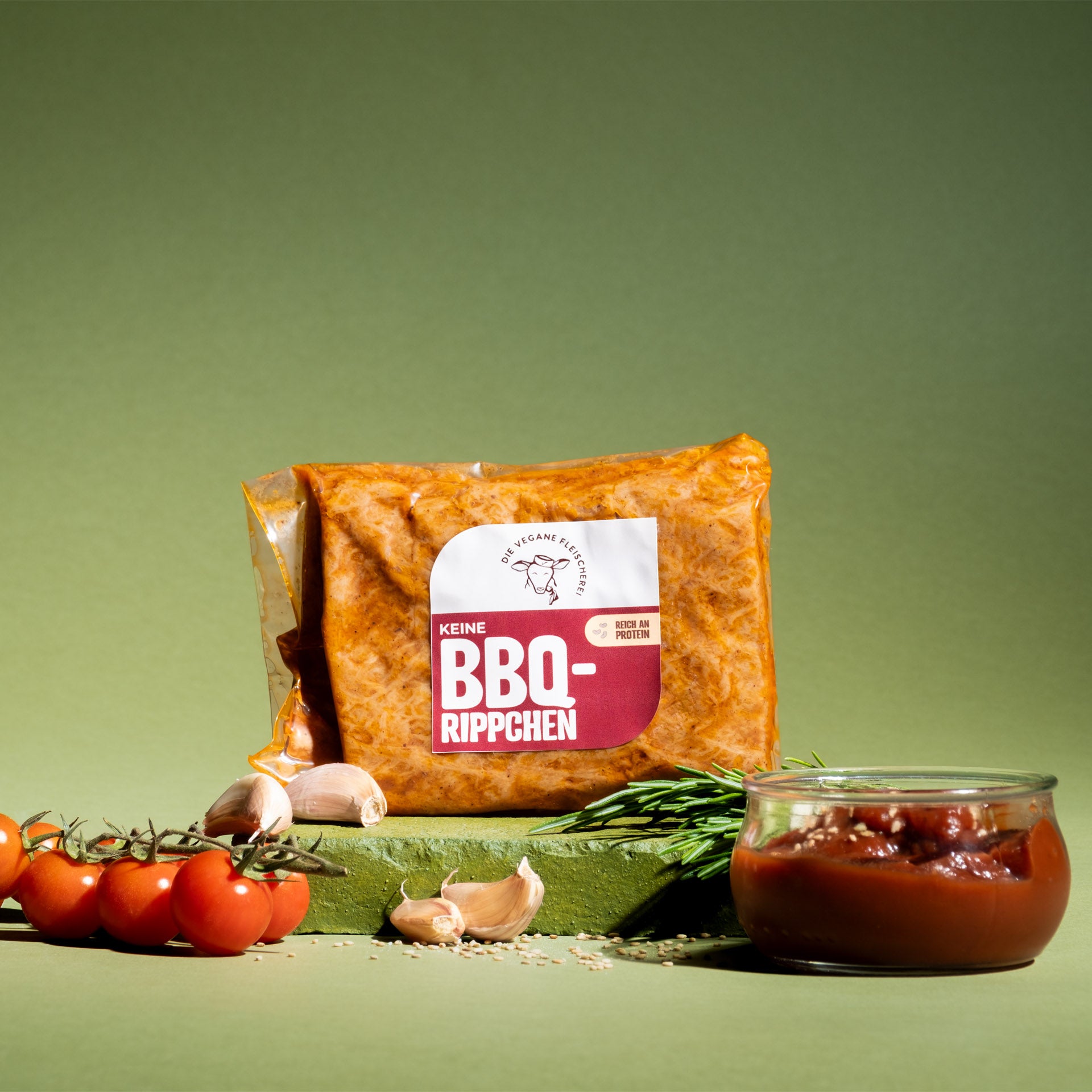 Keine BBQ Rippchen - Soja - Produkt Bild