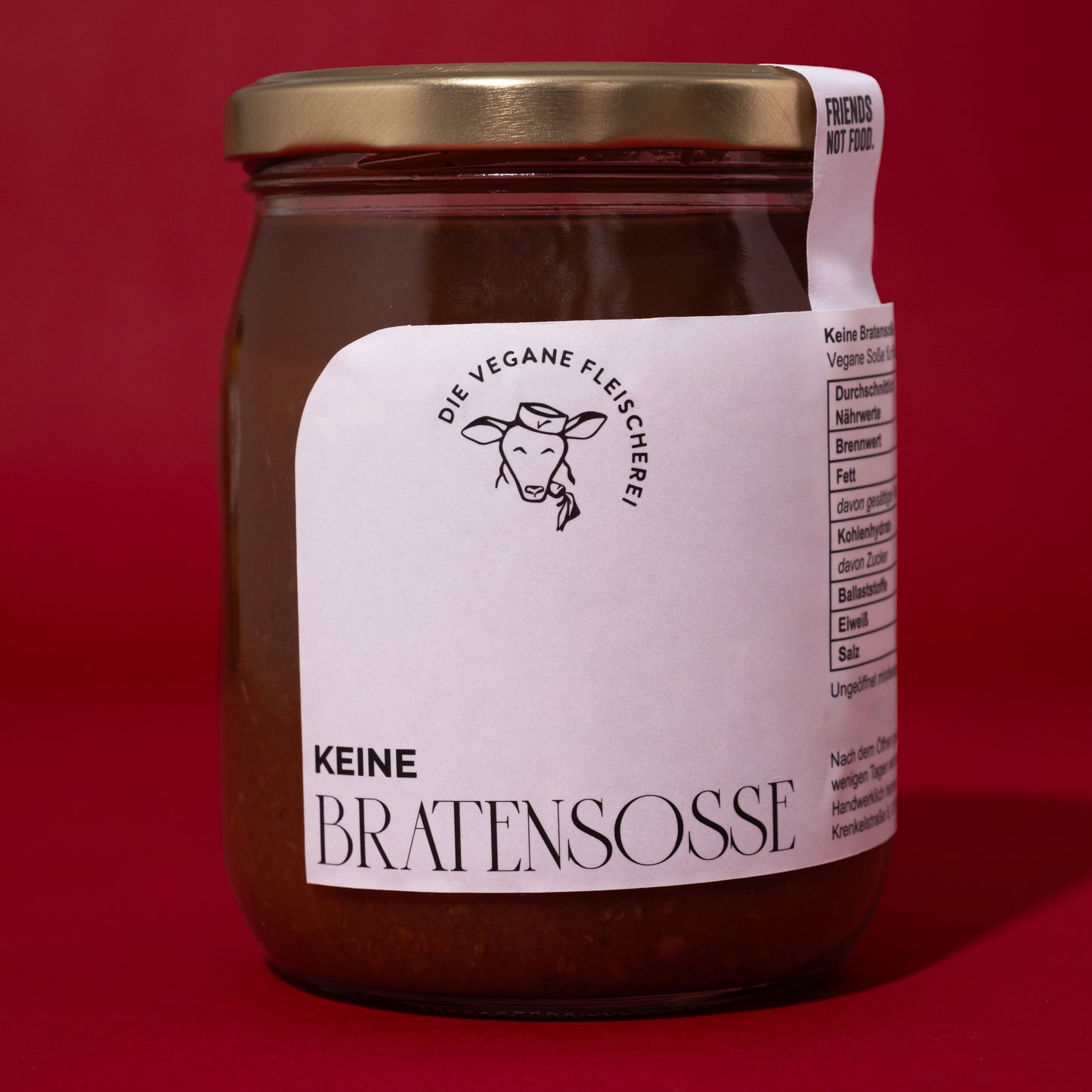 Bratensoße im Glas