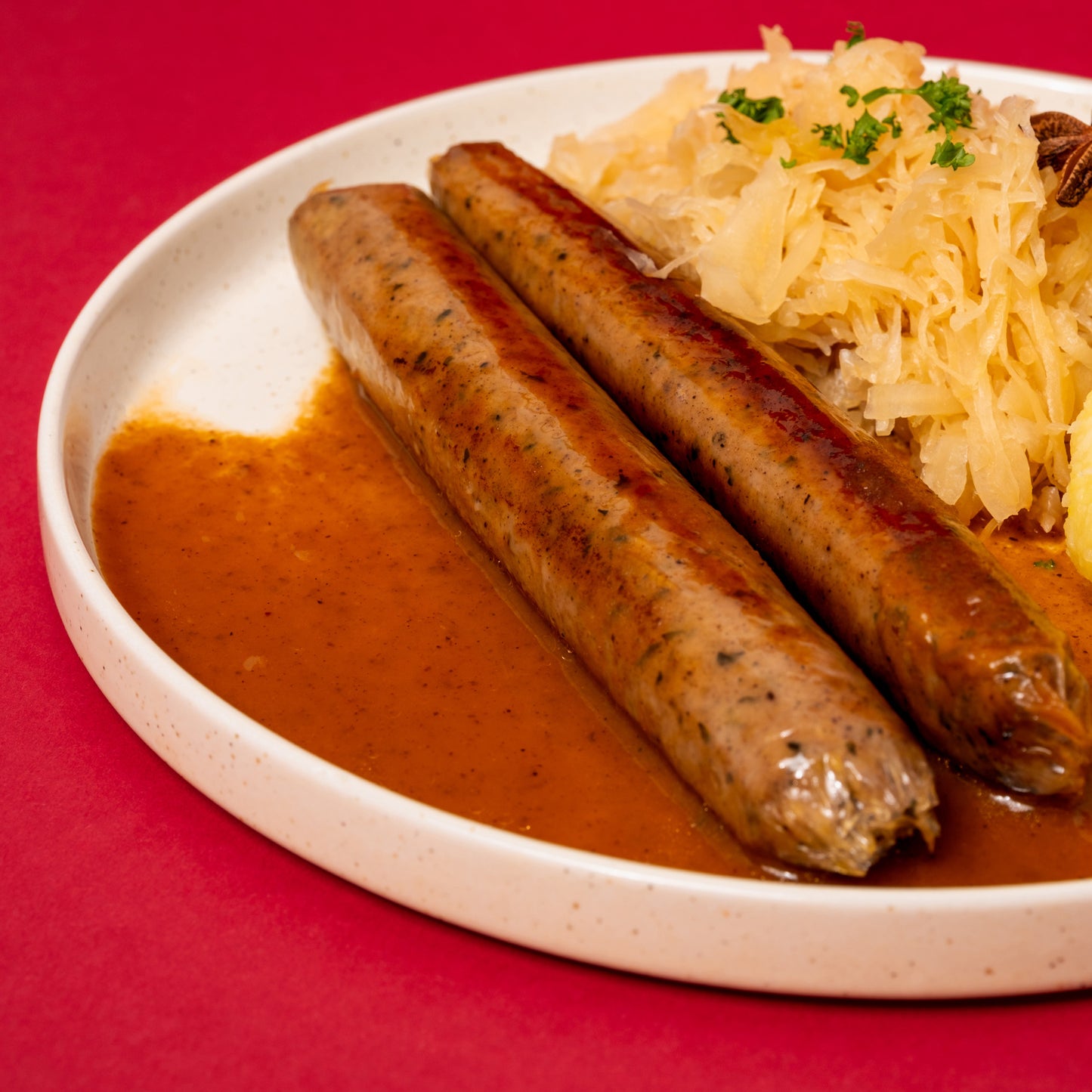 Keine Pflaumenbratwurst