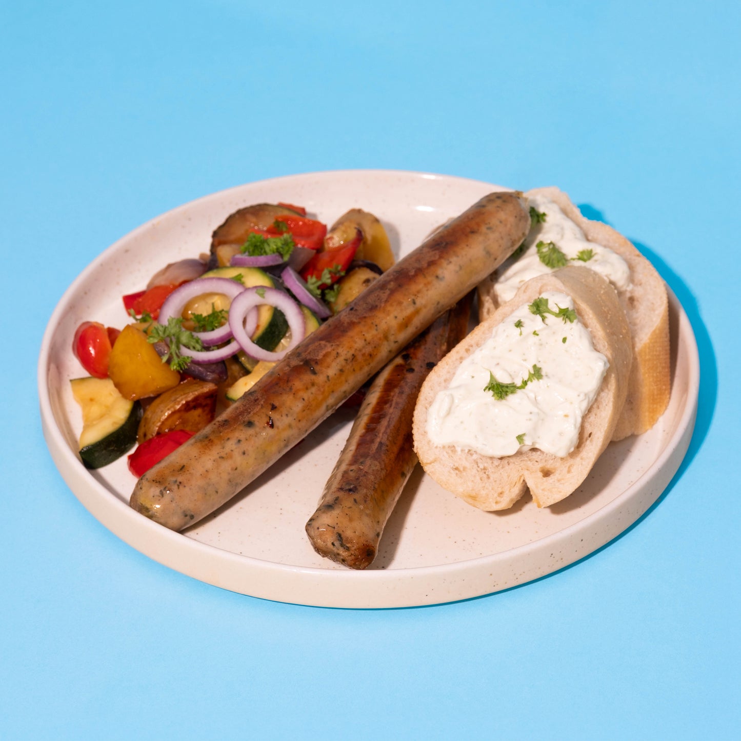 Keine Bärlauchbratwurst