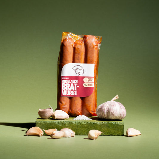 Keine Knoblauchbratwurst