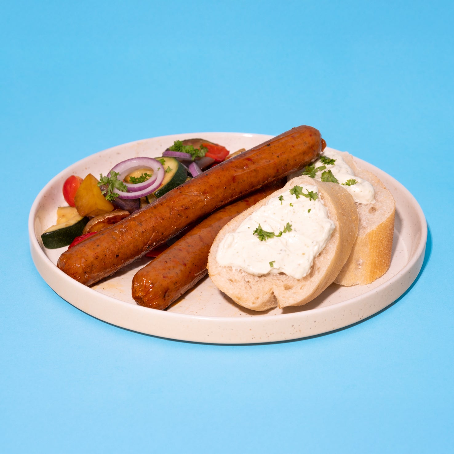 Keine mediterrane Bratwurst - Produkt Bild