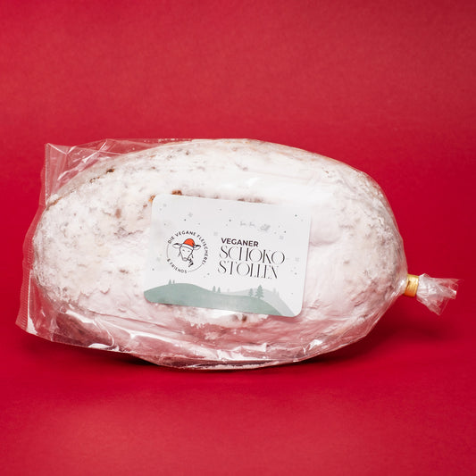 Veganer Schokoladenstollen