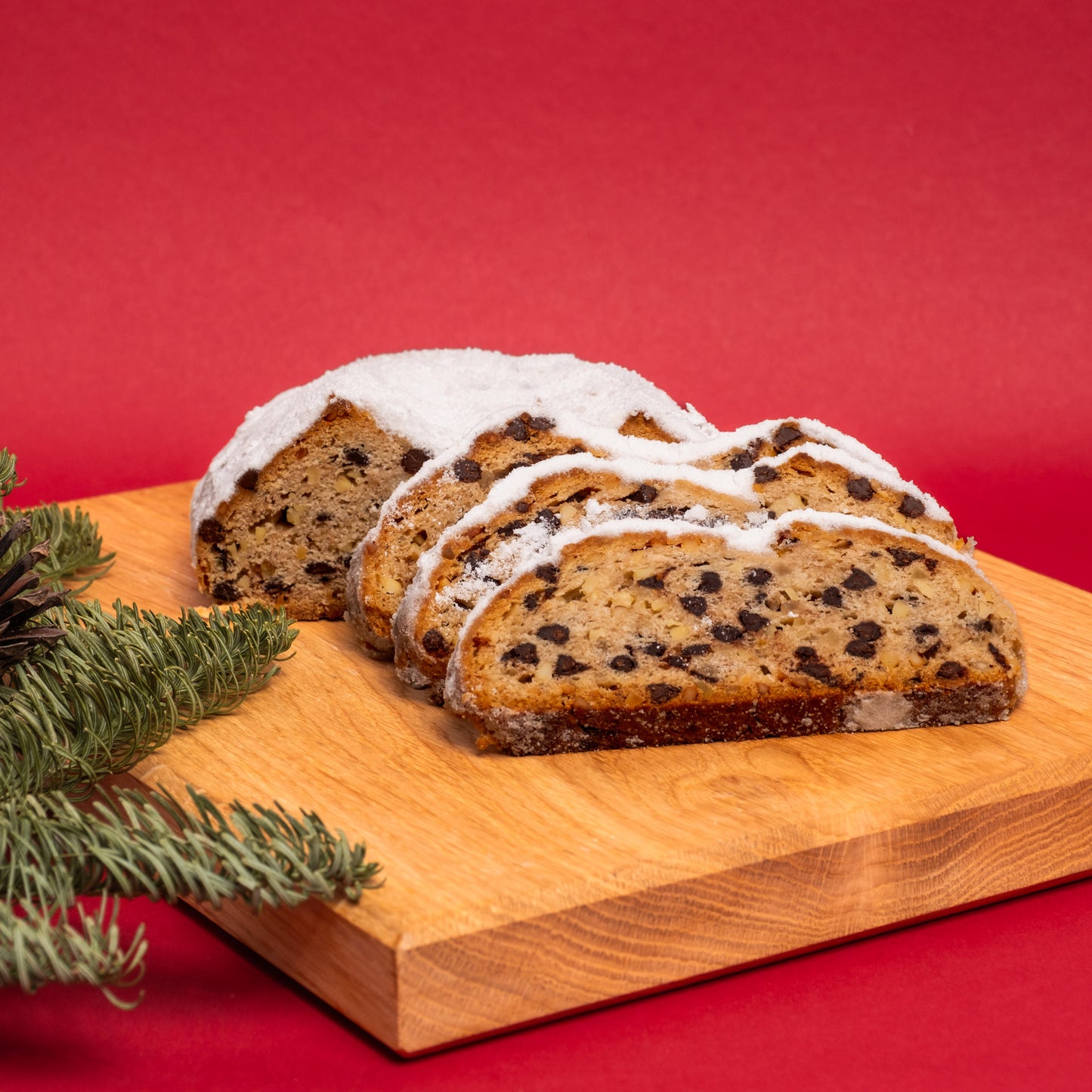 Veganer Schokoladenstollen